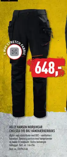 Johannes Fog HELLY HANSEN WORKWEAR CHELSEA EVO BRZ HÅNDVÆRKERBUKS tilbud