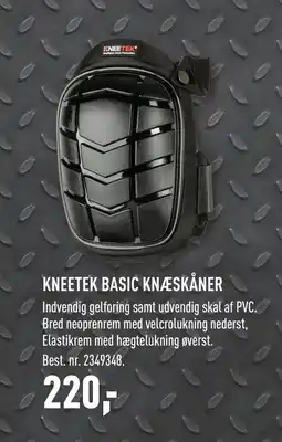 Johannes Fog KNEETEK BASIC KNÆSKÅNER tilbud