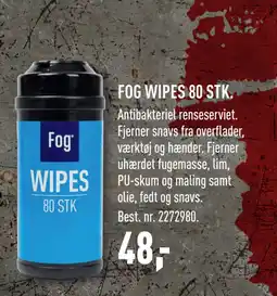 FOG WIPES 80 STK