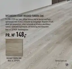 WICANDERS START WASHED TUNDRA OAK