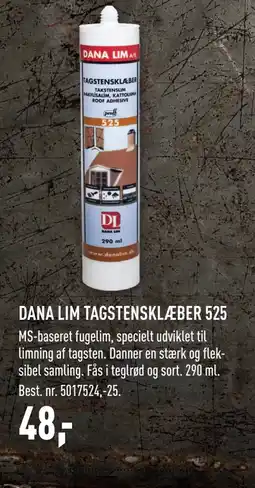 Johannes Fog DANA LIM TAGSTENSKLÆBER 525 tilbud