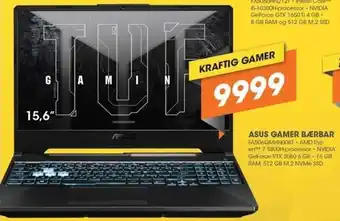 Expert Asus Gamer Bærbar FA506QMHN008T tilbud