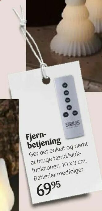 Kop & Kande Fjernbetjening tilbud