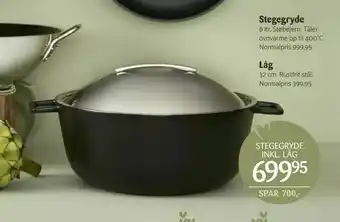 Kop & Kande Stegegryde inkl. låg tilbud