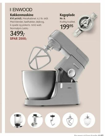 Kop & Kande Køkkenmaskine tilbud