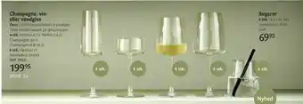 Kop & Kande Champagne, vin eller vandglas tilbud