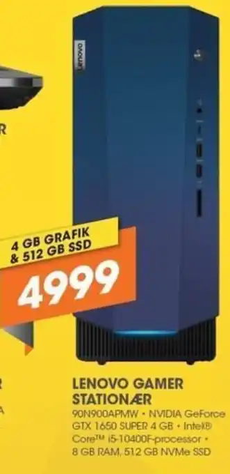 Lenovo Gamer Stationær 9ON9DAPMW