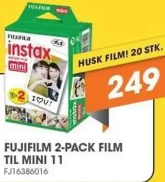 Fujifilm 2-Pack Film Til Mini 11 FJI6386016
