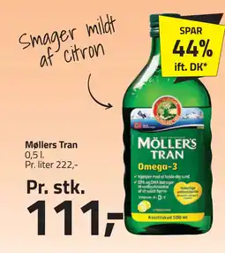 Fleggaard Møllers Tran tilbud