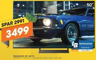 Panasonic 50" Led Tv TX50HX820E