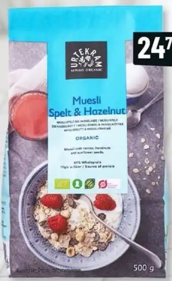 Muesli Spelt & Hazelnut
