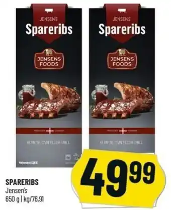 Løvbjerg Spareribs 650 g tilbud