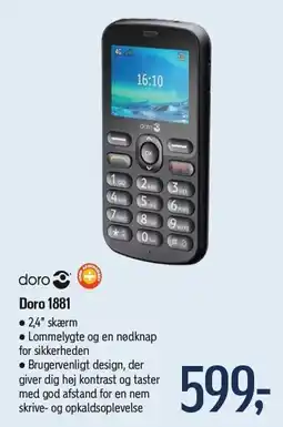 Føtex Doro 1881 tilbud
