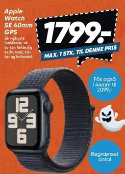 Bilka Apple Watch SE 40mm GPS tilbud
