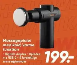 Bilka Massagepistol med kold/varme funktion tilbud