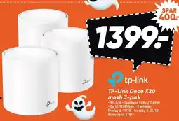 Bilka TP-Link Deco X20 mesh 3-pak tilbud