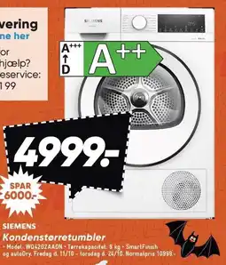 Bilka SIEMENS Kondenstørretumbler tilbud