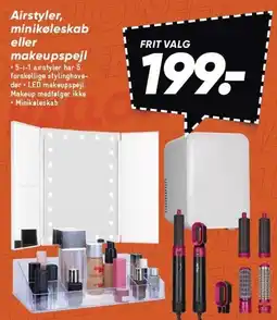 Bilka Airstyler, minikøleskab eller makeupspejl tilbud