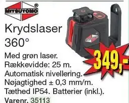 Harald Nyborg Krydslaser 360° tilbud