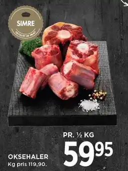 MENY OKSEHALER tilbud