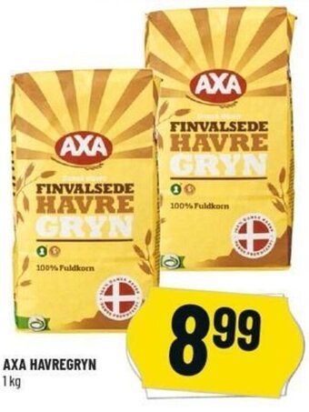 Løvbjerg Axa Havregryn 1 Kg tilbud