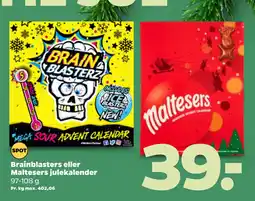 Netto Brainblasters eller Maltesers julekalender tilbud