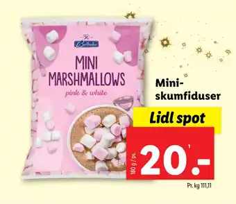 Lidl Miniskumfiduser tilbud