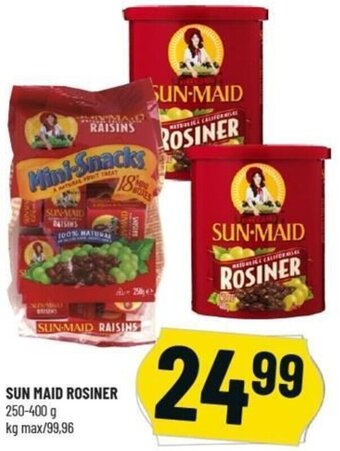 Løvbjerg Sun Maid Rosiner 250-400 g tilbud