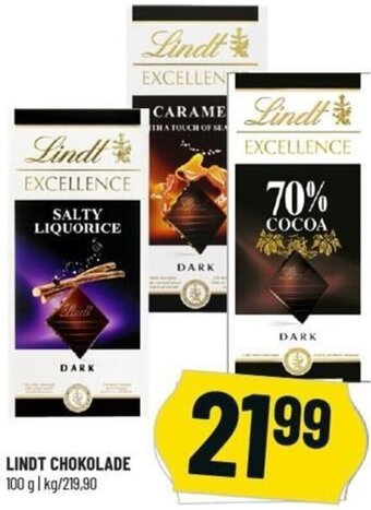 Løvbjerg Lindt Chokolade 100 g tilbud
