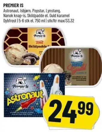 Løvbjerg Premier Is 750 ml tilbud