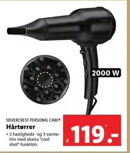 Lidl SILVERCREST PERSONAL CARE® Hårtørrer tilbud