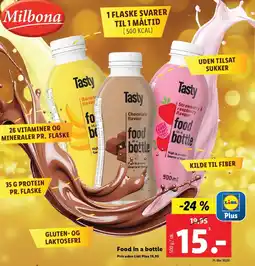 Lidl Food in a bottle tilbud