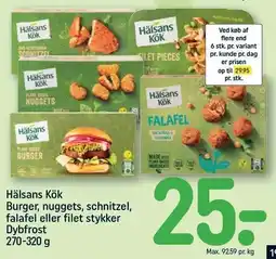 REMA 1000 Hälsans Kök Færdigretter 270-320 g tilbud