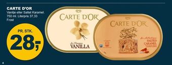Let-Køb Carte d'or tilbud