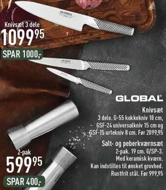 Imerco Global Knivsæt tilbud