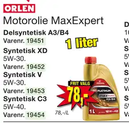 Harald Nyborg Motorolie MaxExpert tilbud