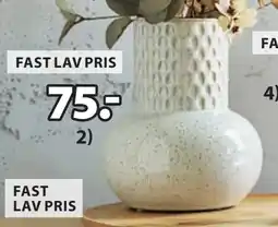 JYSK INGBERT VASE tilbud
