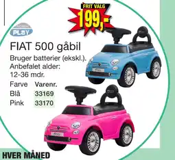 Harald Nyborg FIAT 500 gåbil tilbud