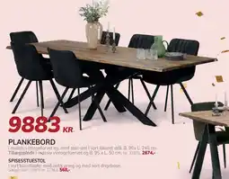 Daells Bolighus PLANKEBORD tilbud