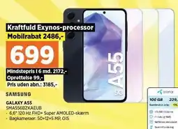 Power GALAXY A55 tilbud