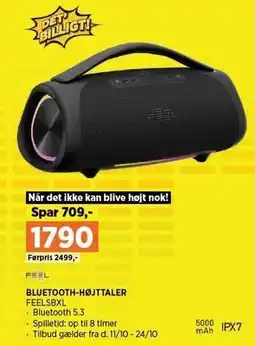 Power BLUETOOTH-HØJTTALER tilbud