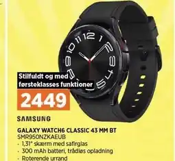GALAXY WATCH6 CLASSIC 43 MM BT