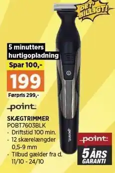 Power SKÆGTRIMMER tilbud