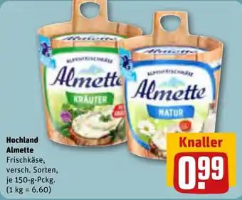 REWE Hochland almette tilbud