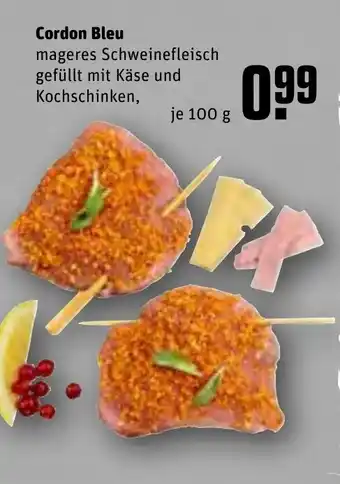 REWE Cordon bleu tilbud