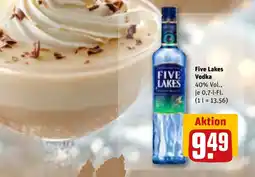 REWE DE Five lakes vodka tilbud
