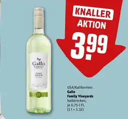 REWE DE GALLO Family vineyards tilbud