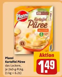 REWE DE Pfanni Kartoffel Püree tilbud