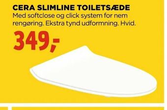 jem & fix Cera slimline toiletsæde tilbud