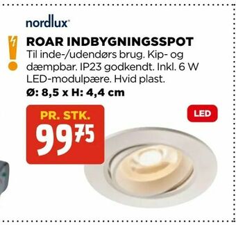 Roar indbygningsspot